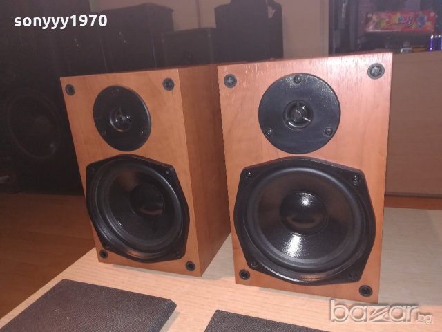 Pure 2х40w/8ohm-2броя тонколони-26х24х15см-внос англия, снимка 9 - Тонколони - 20403061
