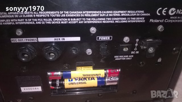 roland micro cube-внос швеция-24х22х16см, снимка 13 - Други - 25179472