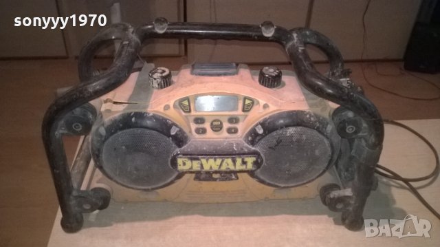 dewalt-строително радио за ремонт-внос англия, снимка 5 - Ресийвъри, усилватели, смесителни пултове - 26108670