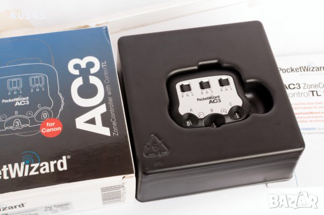 Pocket Wizard AC3 за Canon - за синхронизатор Pocketwizard Канон, снимка 15 - Светкавици, студийно осветление - 23437399