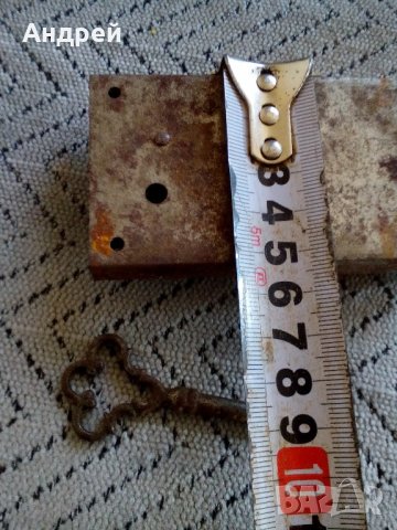 Старинна брава #3, снимка 6 - Антикварни и старинни предмети - 22116157