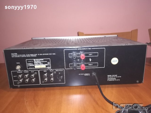 kenwood stereo amplifier-made in singapore, снимка 14 - Ресийвъри, усилватели, смесителни пултове - 20851316