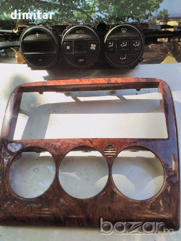 Управление на климатроника + махагоновия панел от Opel Vectra B , снимка 6 - Части - 15380296