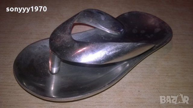 АНТИКА-джапанка-метална-инокс-17х8х5см-внос швеицария, снимка 5 - Колекции - 23515022