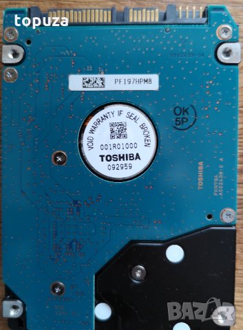 платка за хард диск за лаптоп TOSHIBA MK3263GSX 320 GB, снимка 2 - Твърди дискове - 23671147