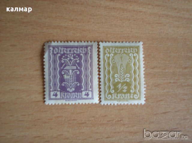 редки германски и австрийски пощенски марки, снимка 5 - Филателия - 12231988