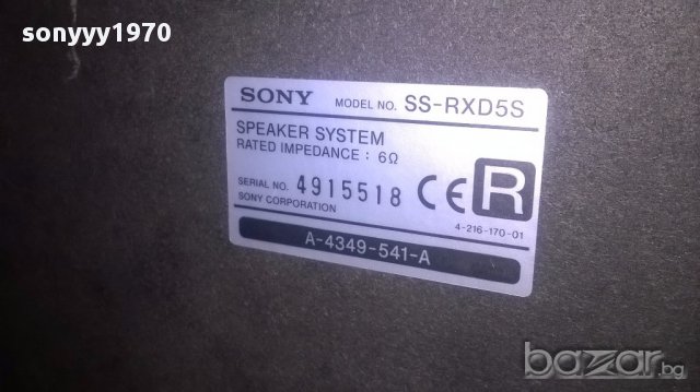 SONY-жестоки колони от сони-2бр-34х27х22см-внос швеицария, снимка 14 - Тонколони - 16741196