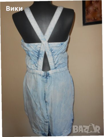 Дънкова рокля Аmnezia madness national jeans , снимка 3 - Рокли - 22781867