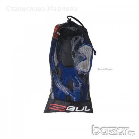 Комплект маска, шнорхел и плавници детско-юношески GUL Junior Taron, снимка 4 - Водни спортове - 9809484