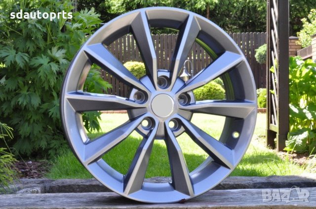 17" Ал. Джанти 5X112 VW GOLF 5 6 7 TIGUAN TOURAN I II Голф тигуан тоур, снимка 3 - Гуми и джанти - 25993196