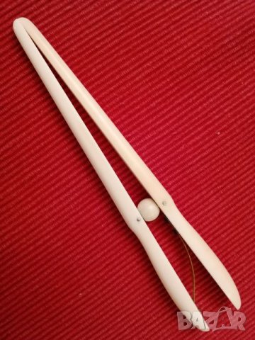 Щипка от слонова кост. , снимка 3 - Антикварни и старинни предмети - 26199448