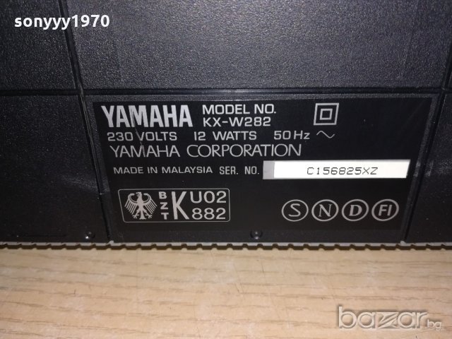 yamaha deck-внос швеицария, снимка 17 - Ресийвъри, усилватели, смесителни пултове - 20387454