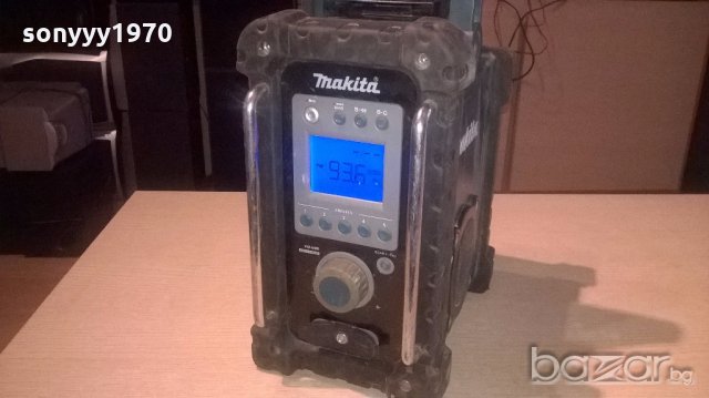 makita profi radio-без батерия-внос англия, снимка 5 - Радиокасетофони, транзистори - 18816411