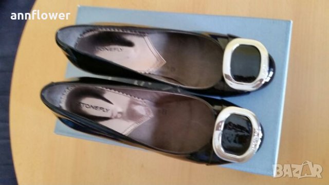 Обувки Stonefly лак 37, снимка 4 - Дамски елегантни обувки - 24870439