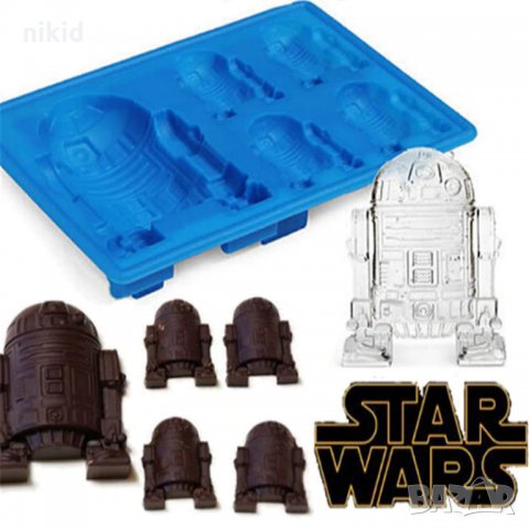 Star Wars R2D2 роботи Междузвездни войни силиконов молд форма 