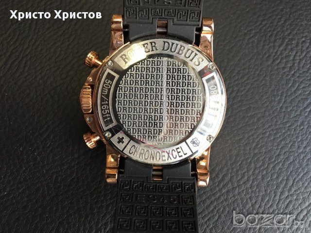 Мъжки луксозен часовник Roger Dubuis Excalibur клас ААА+ реплика, снимка 2 - Мъжки - 16656508
