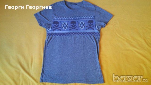 Мъжка тениска с черепи, много оригинална, снимка 6 - Тениски - 19016081