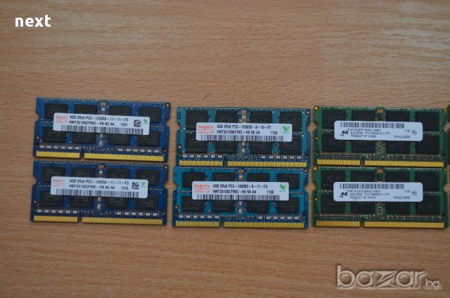 4GB DDR3 памет за лаптоп SO-DIMM RAM + Гаранция и фактура, снимка 7 - RAM памет - 11283086