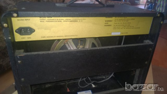 park-g25r-division of marshall amplification-кубе голямо от англия, снимка 8 - Ресийвъри, усилватели, смесителни пултове - 7675408