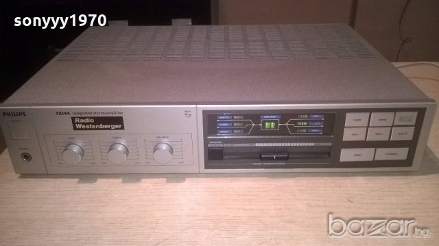 philips fa144-amplifier-made in belgium-внос швеицария, снимка 4 - Ресийвъри, усилватели, смесителни пултове - 19249601