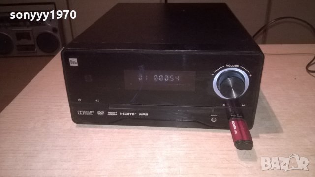 dual dvd/usb/hdmi receiver-внос швеицария, снимка 2 - Ресийвъри, усилватели, смесителни пултове - 24642216