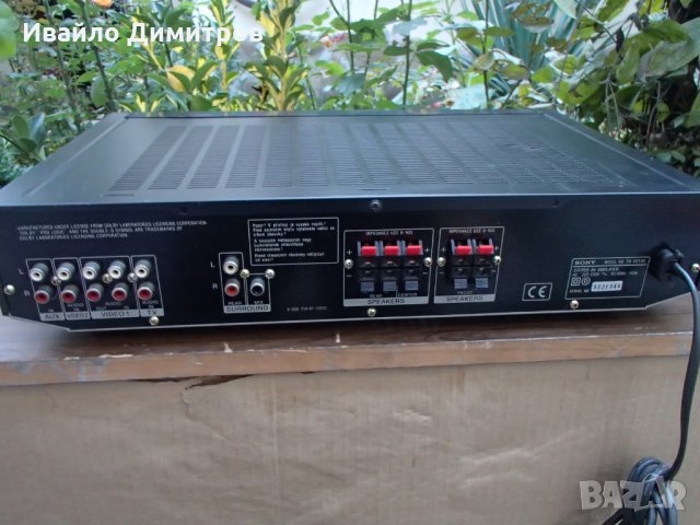 Sony TA-VE100, снимка 4 - Ресийвъри, усилватели, смесителни пултове - 23054767