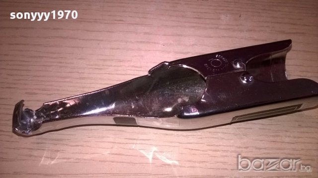 Champagne-inox-14x4x3см-внос швеицария, снимка 13 - Антикварни и старинни предмети - 16798112