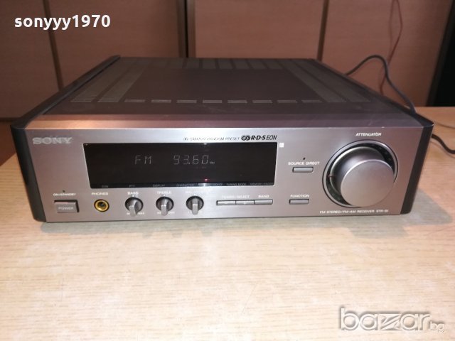 заявен*sony str-s1 stereo tuner/amplifier-made in japan-внос швеицария, снимка 3 - Ресийвъри, усилватели, смесителни пултове - 21341510