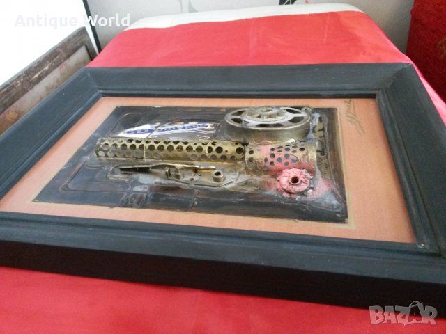 Авторска АРТ Картина Подписана, снимка 4 - Антикварни и старинни предмети - 24578570