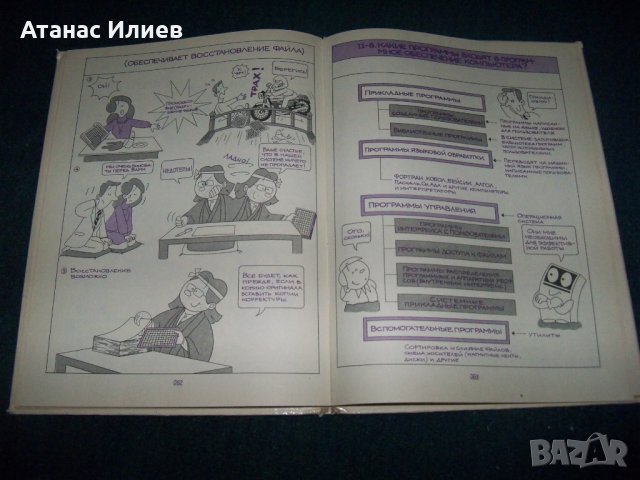 "Мир компьютров" част 1 японски комикс от 1988г. , снимка 8 - Детски книжки - 26106559