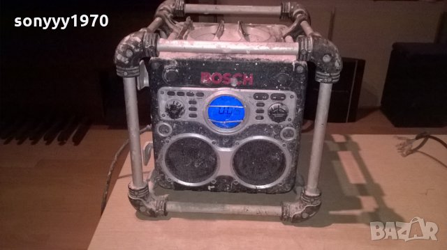 bosch-голямо строително радио-37х37х37см-внос франция, снимка 7 - Ресийвъри, усилватели, смесителни пултове - 23453541