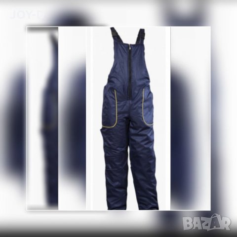 Работен зимен гащеризон , снимка 2 - Панталони - 23910459