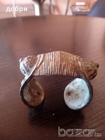 Сватбена гривна рогатка детска, снимка 2 - Антикварни и старинни предмети - 19742471