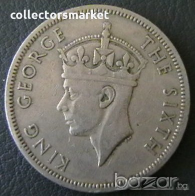 2 шилинга 1950, Южна Родезия, снимка 2 - Нумизматика и бонистика - 21154619