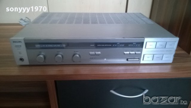 ★ █▬█ 0 ▀█▀ ★ philips f4234/00-stereo amplifier-230w-made in belgium-внос швеицария, снимка 9 - Ресийвъри, усилватели, смесителни пултове - 8939103