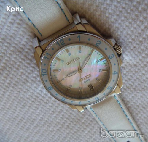 Нов ! Ръчен часовник  BREIL mother of pearl TW0820 седеф, снимка 10 - Мъжки - 12404269