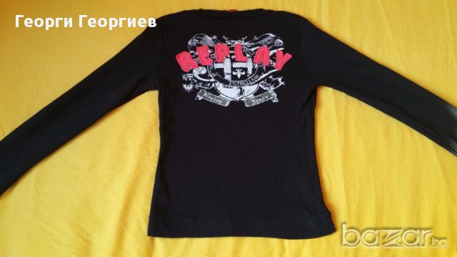 Дамска блуза Replаy /Риплей, 100% оригинал, снимка 8 - Блузи с дълъг ръкав и пуловери - 18019556