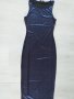 Елегантна синя рокля , снимка 1
