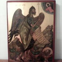 Св. Йоан Кръстител, икона, снимка 1 - Икони - 23490648