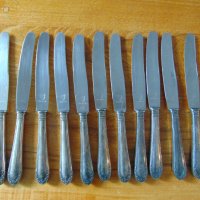Лот посребрени ножове за хранене Burberg & Co Mettmann, снимка 1 - Колекции - 24559347