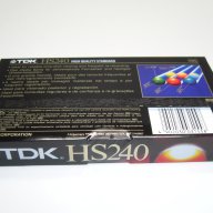 Видеокасета TDK HS E-240 - НОВА, снимка 4 - Други - 17277225