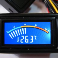 Панелен цифров LCD термометър със скала автомобил хладилник компютър, снимка 4 - Други инструменти - 10968842