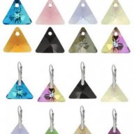 Комплект Сваровски ''triangle'' Swarovski elements, снимка 8 - Бижутерийни комплекти - 10046869