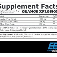 EVERBUILD BCAA 8:1:1 - Амино киселини - 300гр., снимка 2 - Домашни продукти - 22565448