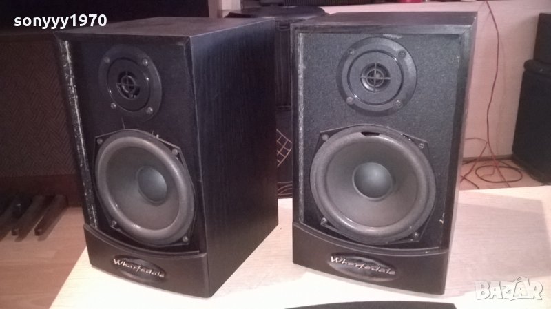 wharfedale  valdus 100-2x100w-27х18х17см-внос англия, снимка 1