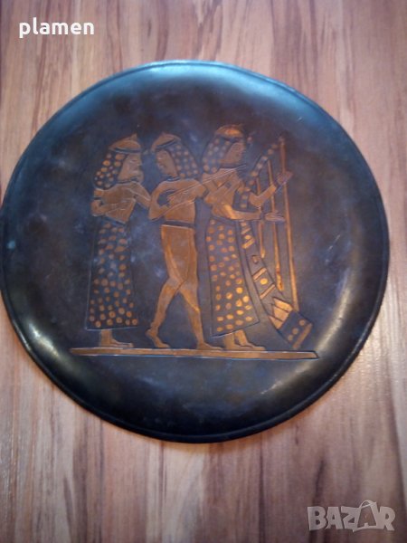 Медна декорация за стена, снимка 1