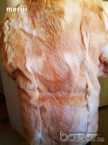 Палто от 100% естествена кожа от лисица, снимка 9 - Палта, манта - 11572087