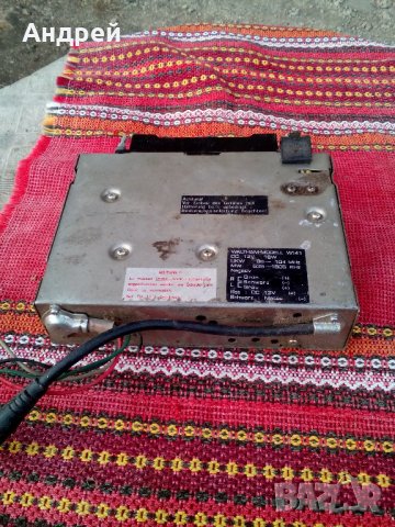  Старо автомобилно радио,радиокасетофон WALTHAM, снимка 5 - Антикварни и старинни предмети - 23354423