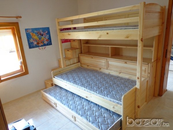 Единични легла, двойни легла, двуетажни легла, ъглови легла, падащи легла, снимка 12 - Спални и легла - 20895768