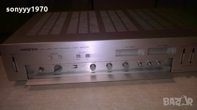 onkyo-made in japan-усилвател за ремонт-внос швеицария, снимка 7 - Ресийвъри, усилватели, смесителни пултове - 26012854